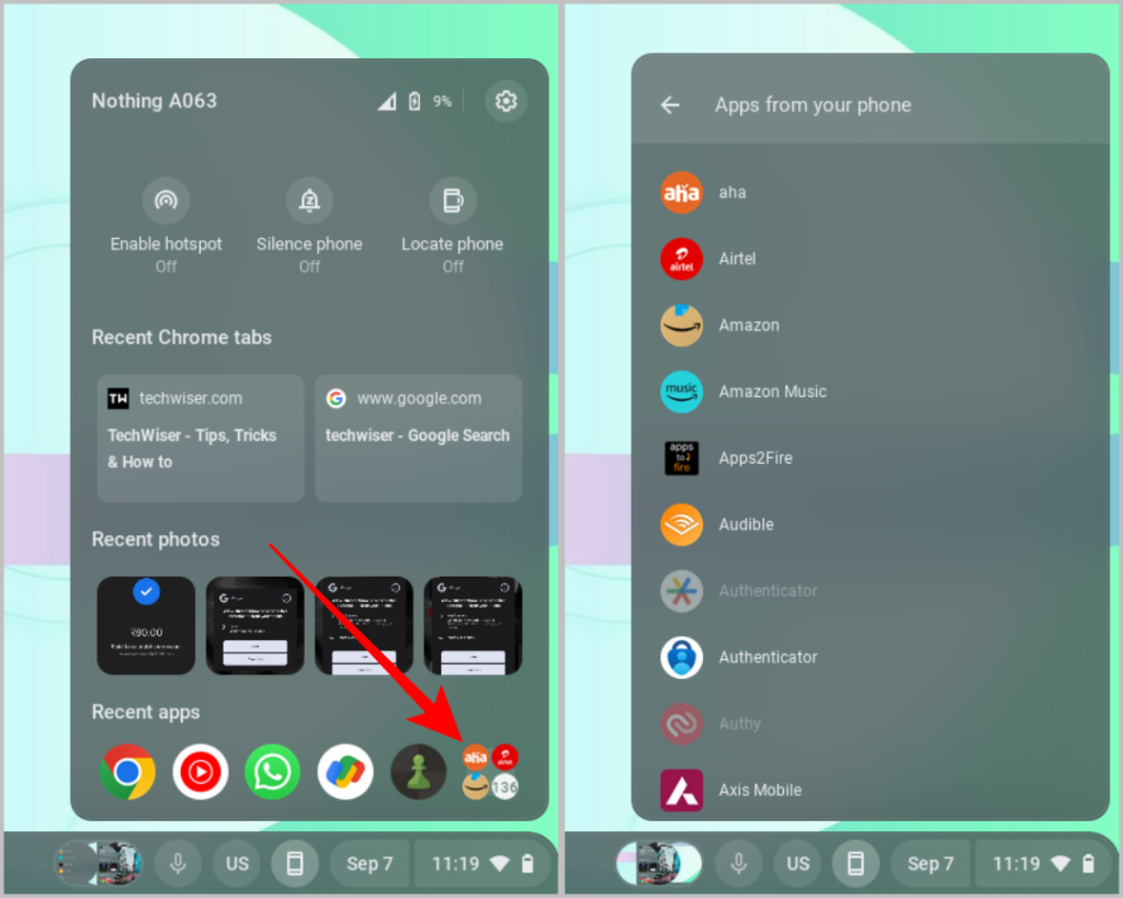 如何將應用程式從 Android 手機串流傳輸到 Chromebook