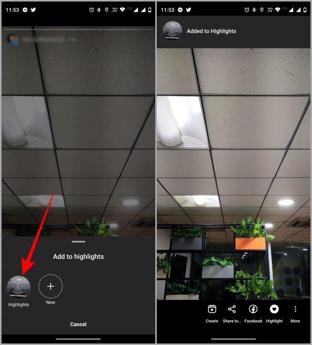如何在 Instagram 上添加故事到精彩集錦