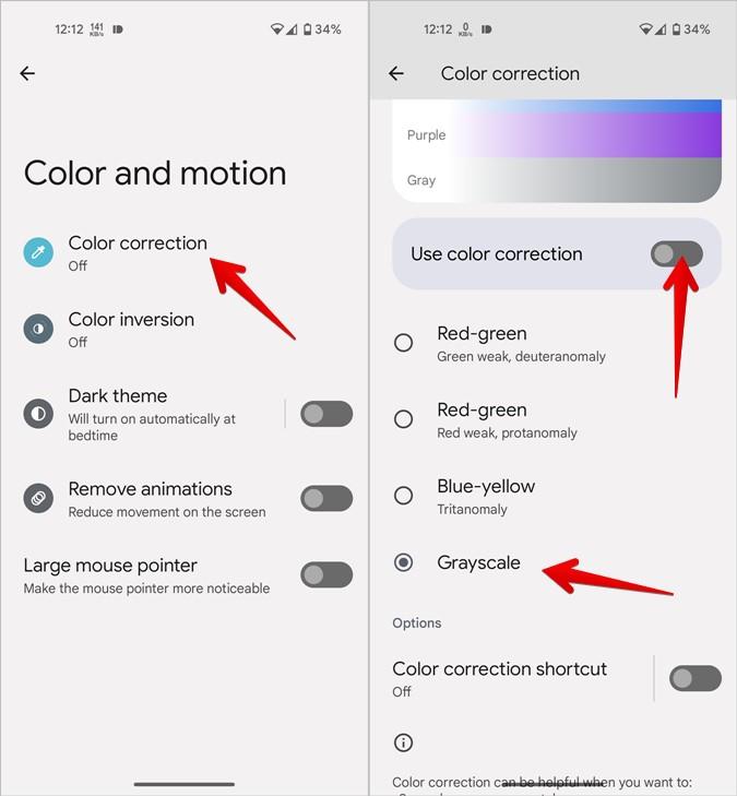 在 Android 上開啟或關閉灰階的 7 種方法