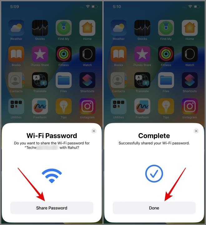 如何從 iPhone 分享 Wi-Fi 密碼