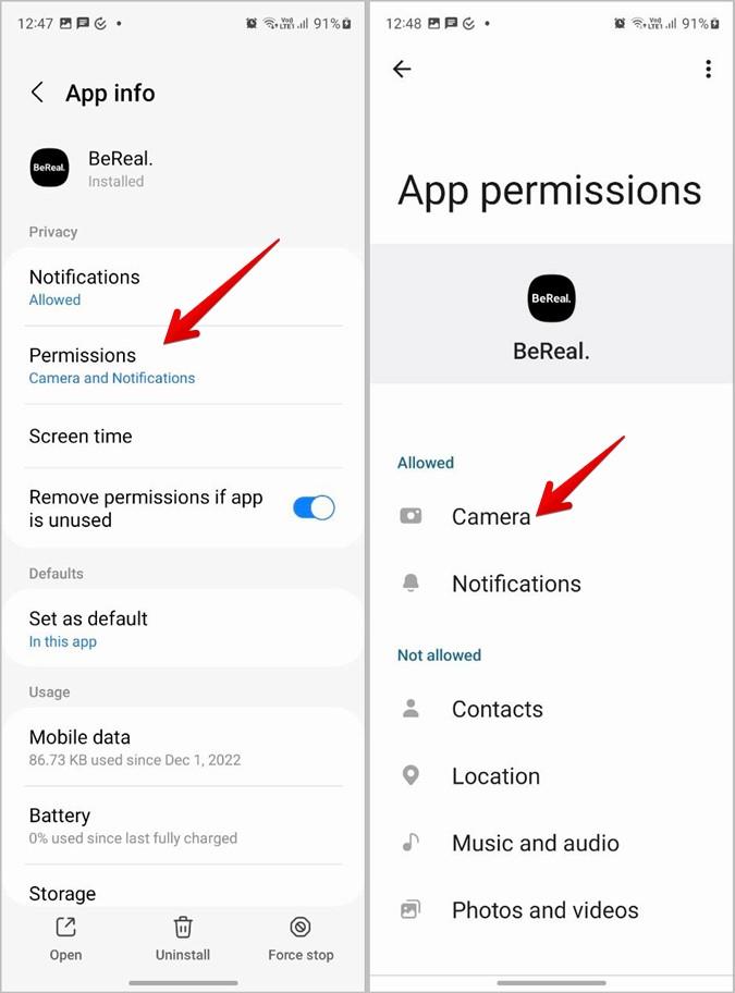 修復 BeReal 應用程式在 Android 和 iPhone 上無法運行的 9 種方法