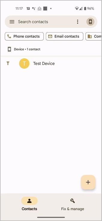 如何檢查 Android 和 iPhone 上聯絡人的儲存位置