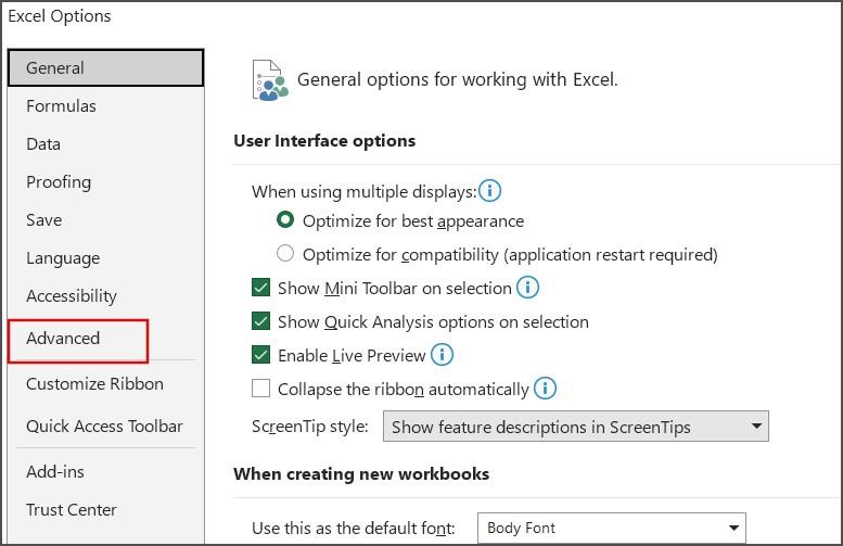 13 個修復 Microsoft Excel 中無法滾動的問題