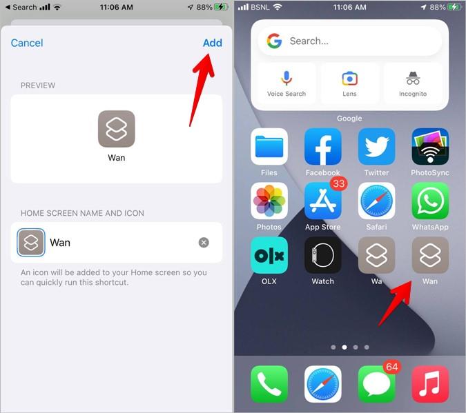 如何在 Android 和 iPhone 上將 WhatsApp 聊天圖示新增至主螢幕