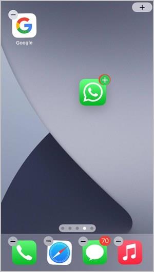 如何將 WhatsApp 應用程式圖示放在主畫面上