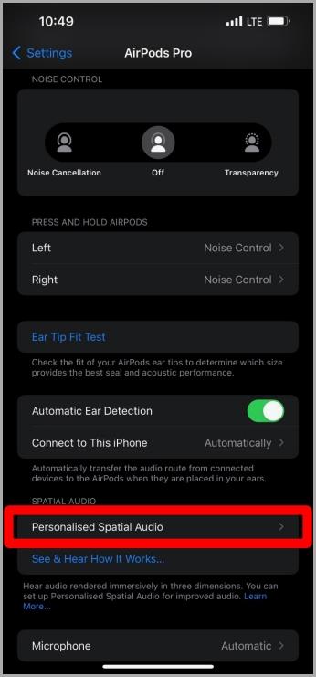 如何在運行 iOS 16+ 的 iPhone 上設定和使用空間音頻