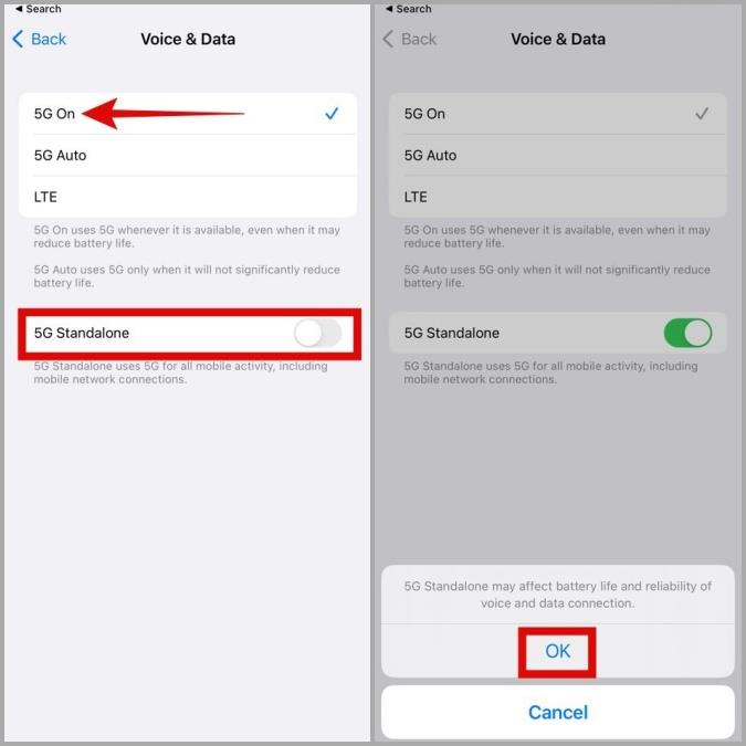修復 iPhone 上不顯示 5G 的 9 種方法