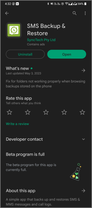 如何從 Android 儲存和匯出短信