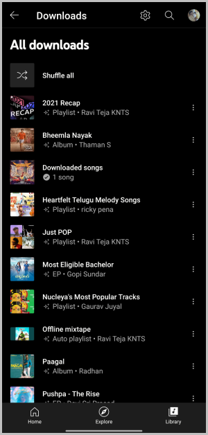 如何啟用/停用 YouTube 和 YouTube Music 上的智慧下載