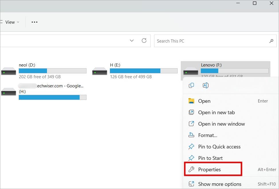 Windows 10/11 上外部硬碟存取被拒絕的 8 個最佳修復