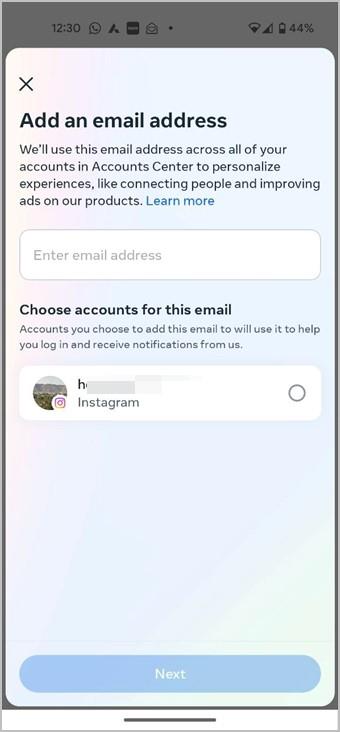 如何將電子郵件新增至 Instagram 帳號、個人簡介或故事