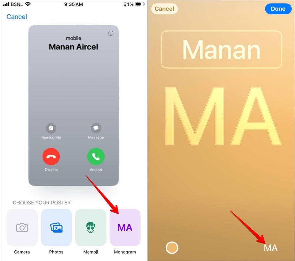 在 iOS 17 中自訂聯絡人海報（姓名落下海報）的 9 個技巧