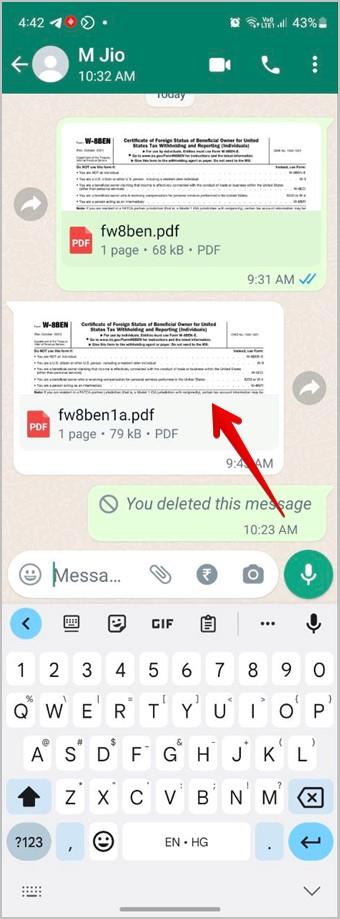 如何在 Android 和 iPhone 上的 WhatsApp 上簽署文檔