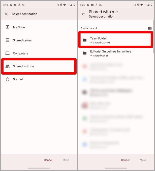 將 Google 文件新增至行動和網路版 Google 雲端硬碟中的共用資料夾的 2 種方法