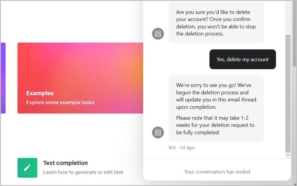 如何刪除 ChatGPT 記錄和帳戶