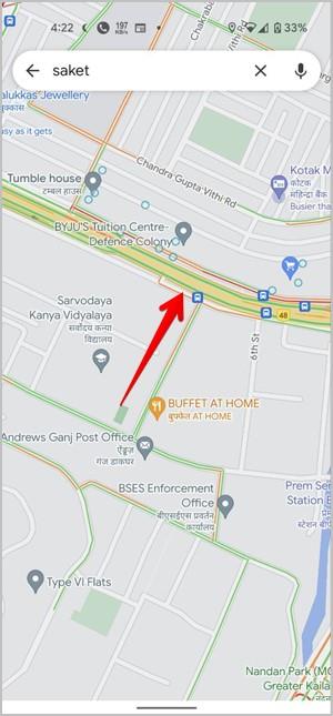 Google 地圖中的各種圖示和符號有何意義