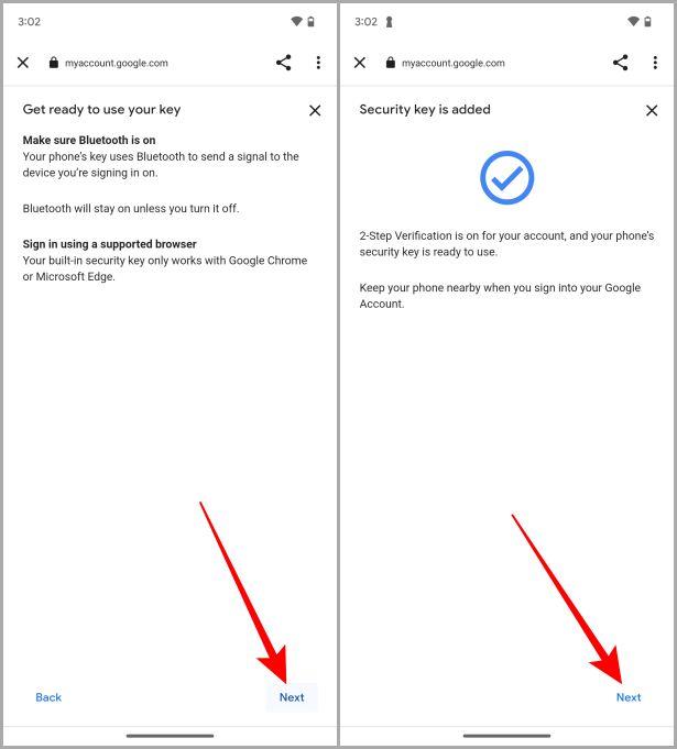 如何使用手機作為 Google 帳戶的（藍牙）安全金鑰