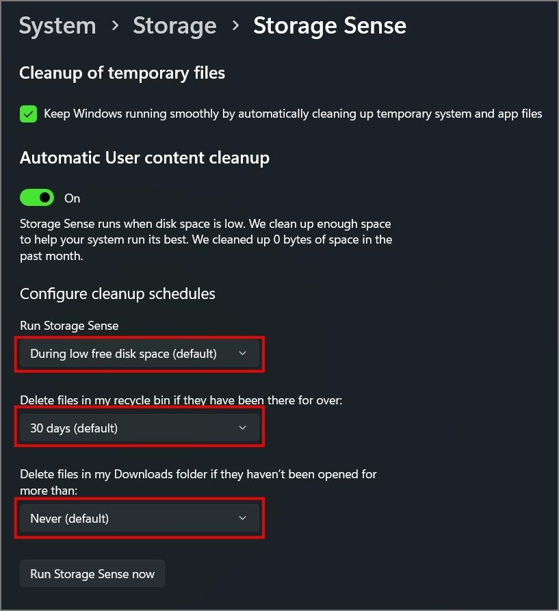 在 Windows 10 和 11 上自動刪除舊檔案的 3 種方法