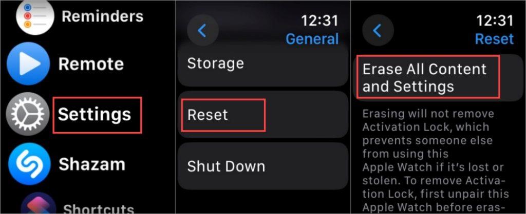 如何重置或擦除 Apple Watch