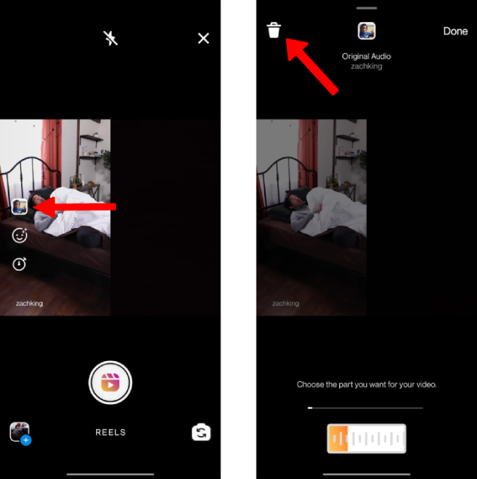 如何使用 Remix 在 Instagram Reels 上製作 TikTok 風格二重奏