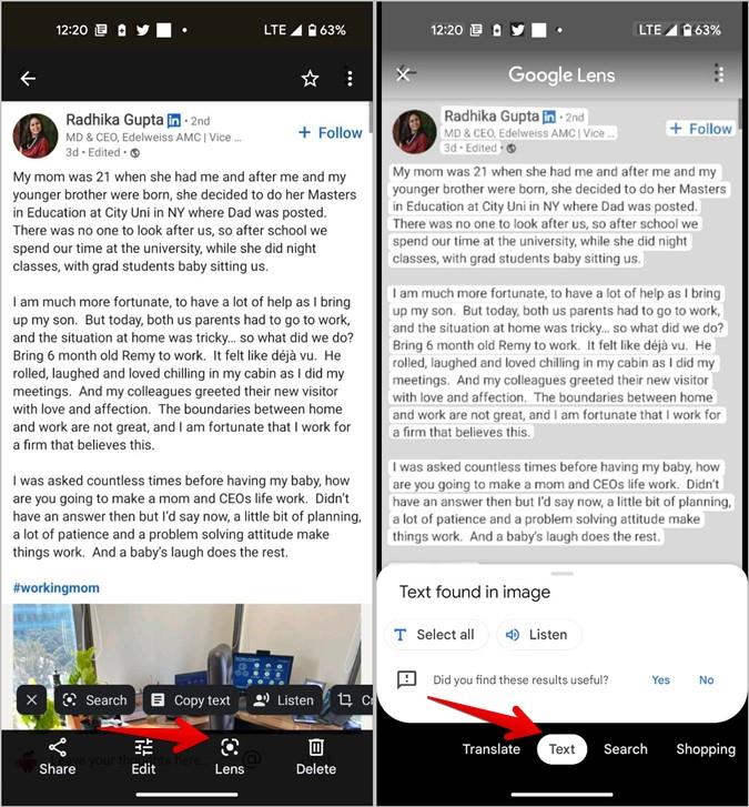 如何從 LinkedIn 貼文複製文字或 URL