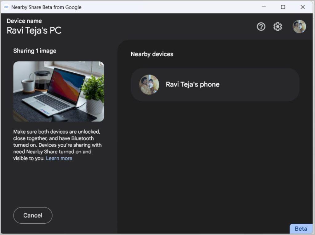 如何透過附近共享在 Android 和 Windows 之間共享文件