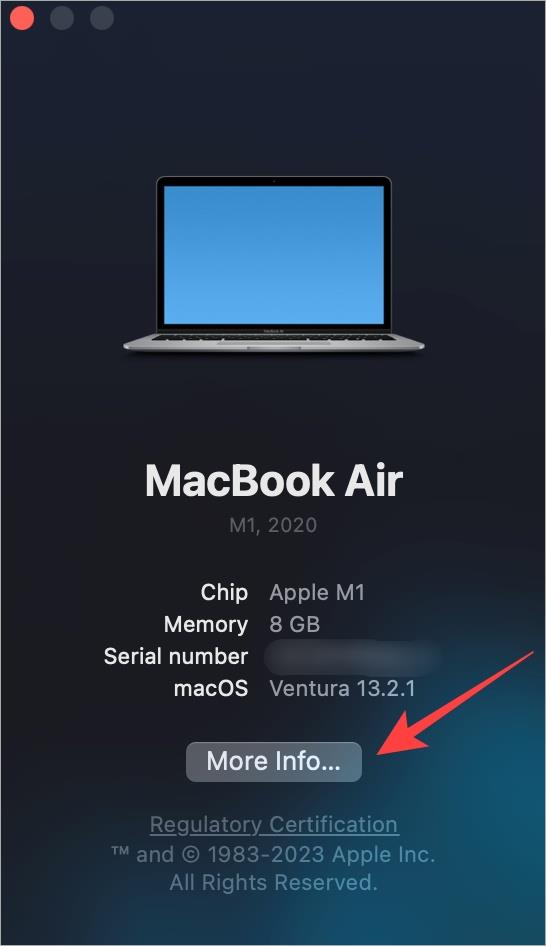 如何找到 MacBook 的規格和作業系統版本