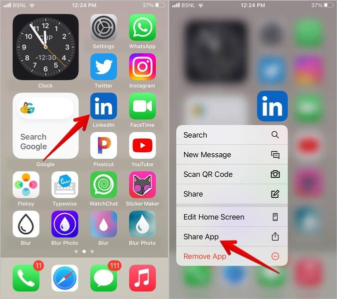 如何從 iPhone 或 Android 獲取和共享應用程式鏈接