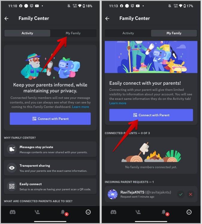 如何在 Discord 上設定家長監護