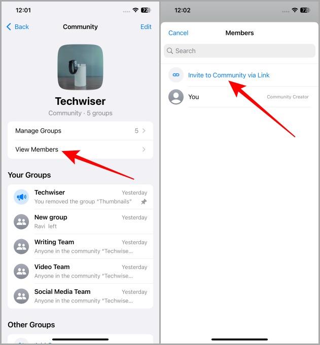 如何在 iOS 和 Android 上邀請某人加入 Whatsapp 社區