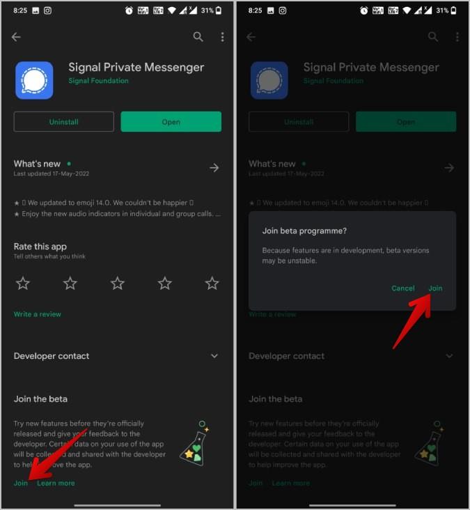 如何在有/沒有 Play 商店的情況下加入 Android 應用程式的 Beta 計劃