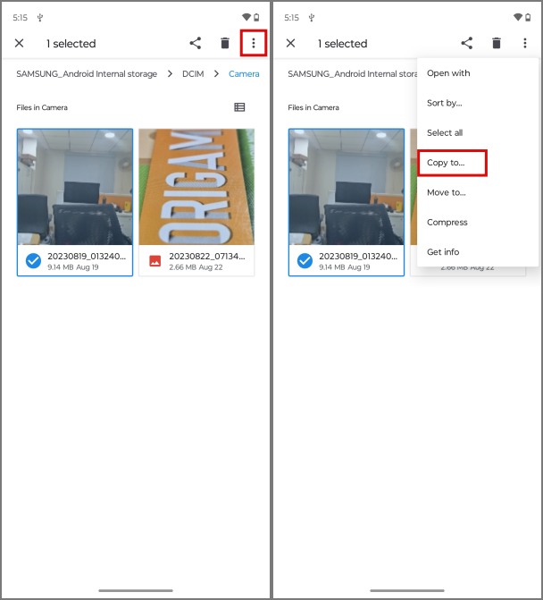 如何在兩個 Android 裝置（無線和有線）之間共用文件