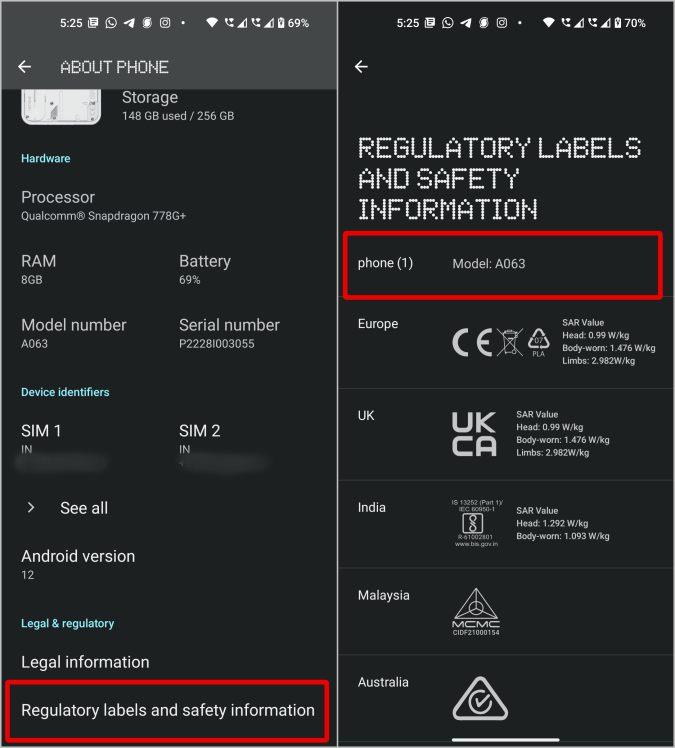 我的 Android 手機型號和名稱是什麼