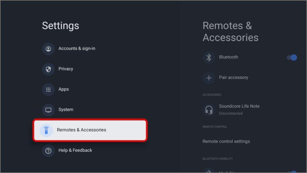 如何將藍牙音訊裝置與 Google TV 連接