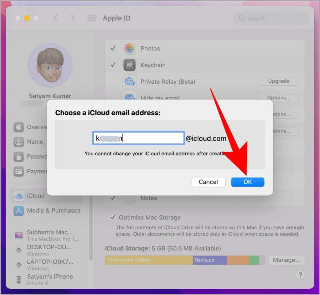 如何在 Mac 和 iPhone 上建立 iCloud 電子郵件 ID