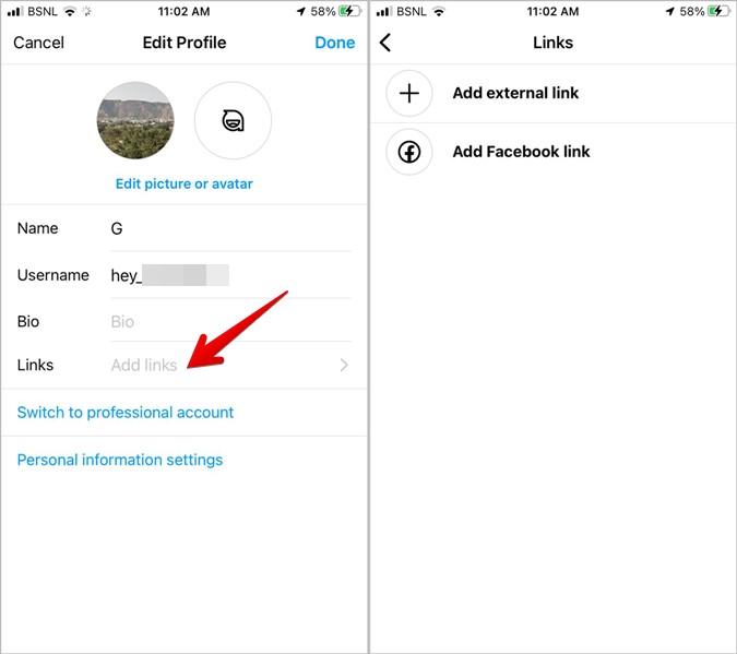 在 Instagram Bio 中添加多個連結的 2 種方法