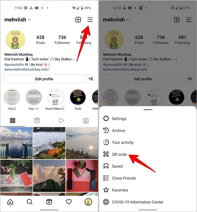 如何複製和分享 Instagram 個人資料鏈接