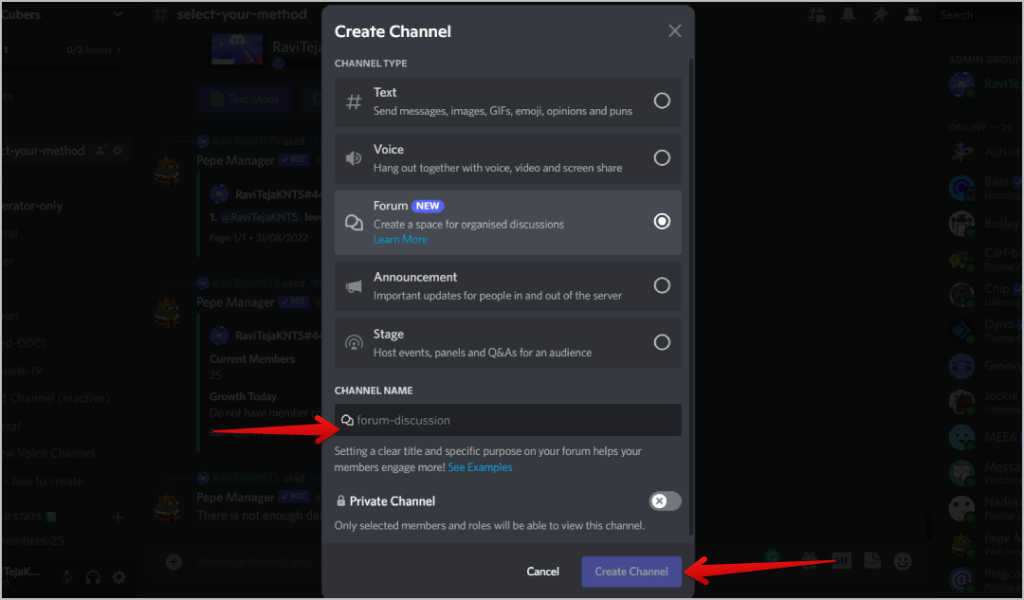 如何在 Discord 上建立、設定和使用論壇頻道