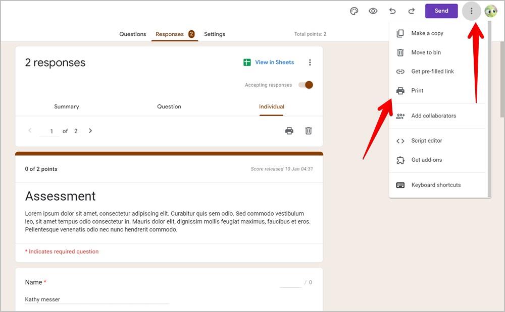 免費下載 PDF 格式的 Google 表單回覆的 5 種方法