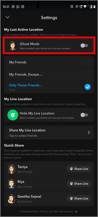 什麼是 Snapchat 上的幽靈模式以及如何使用它
