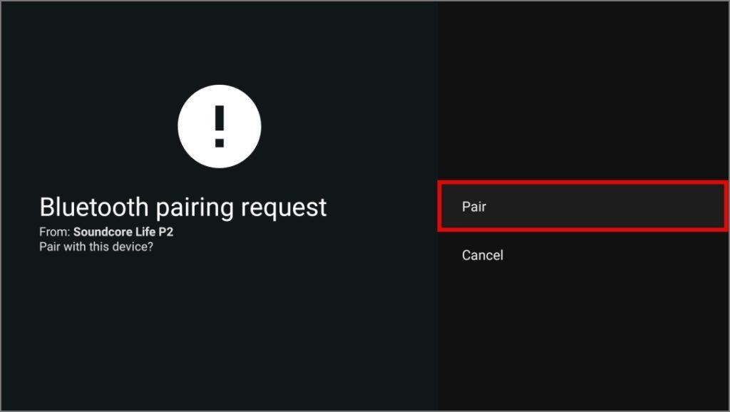 如何將藍牙音訊裝置與 Google TV 連接