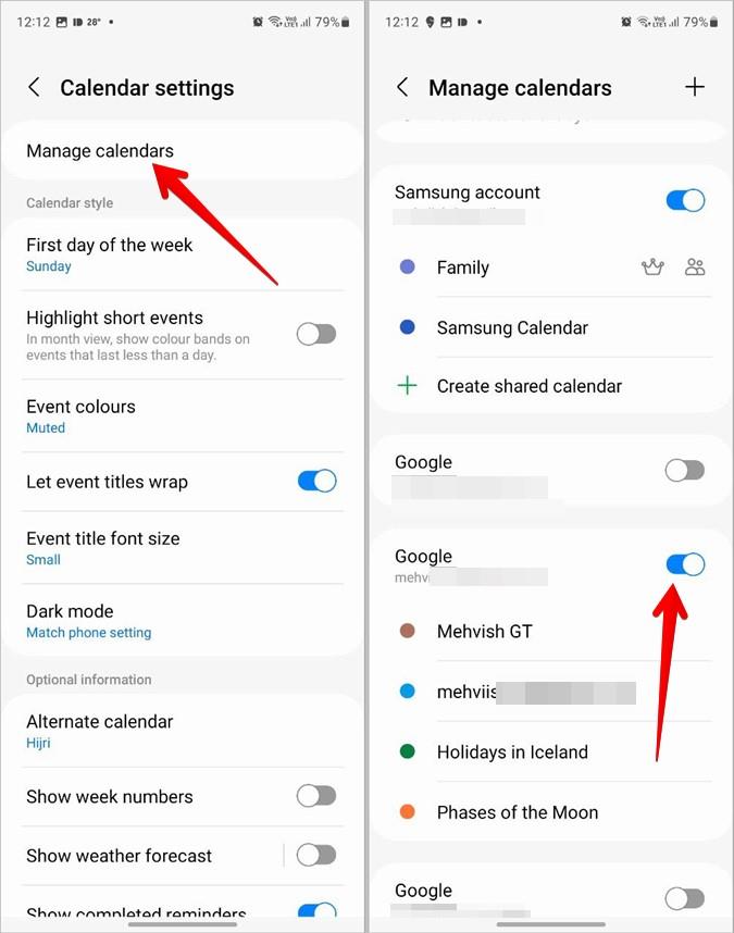 如何將三星日曆同步到 Google 日曆，反之亦然