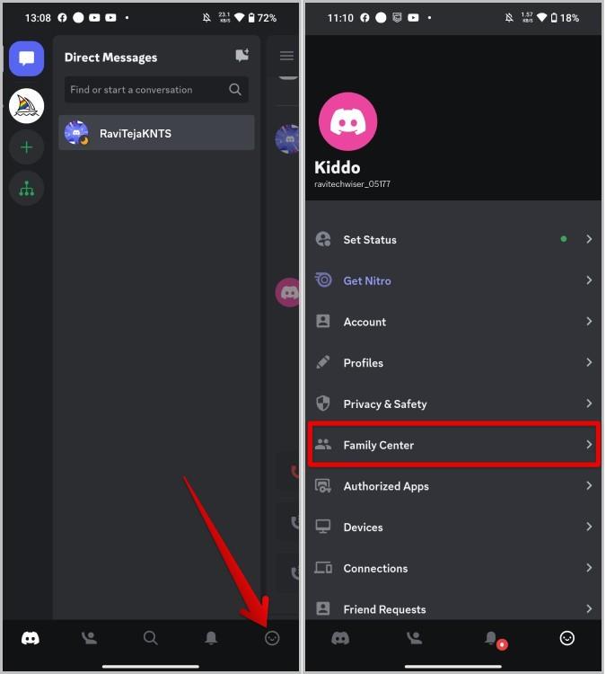 如何在 Discord 上設定家長監護