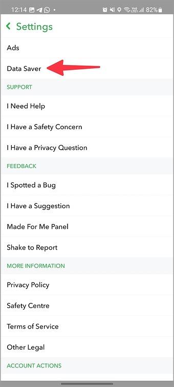修復 Snapchat 無法使用行動數據的 9 種方法