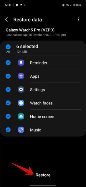 如何備份、重置和恢復 Samsung Galaxy Watch