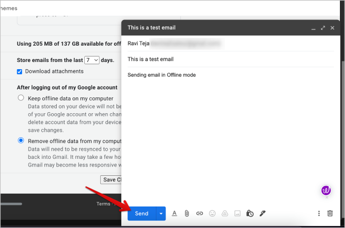 如何在桌面上離線使用 Gmail