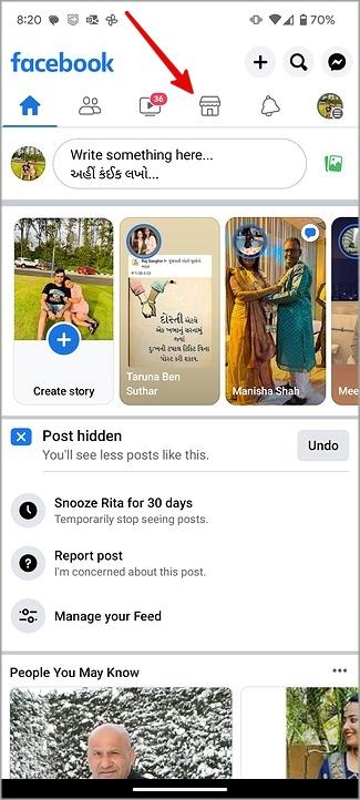 如何查看 Facebook Marketplace 上保存的項目