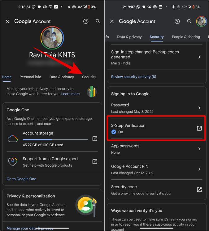 如何從 Google 產生備份程式碼