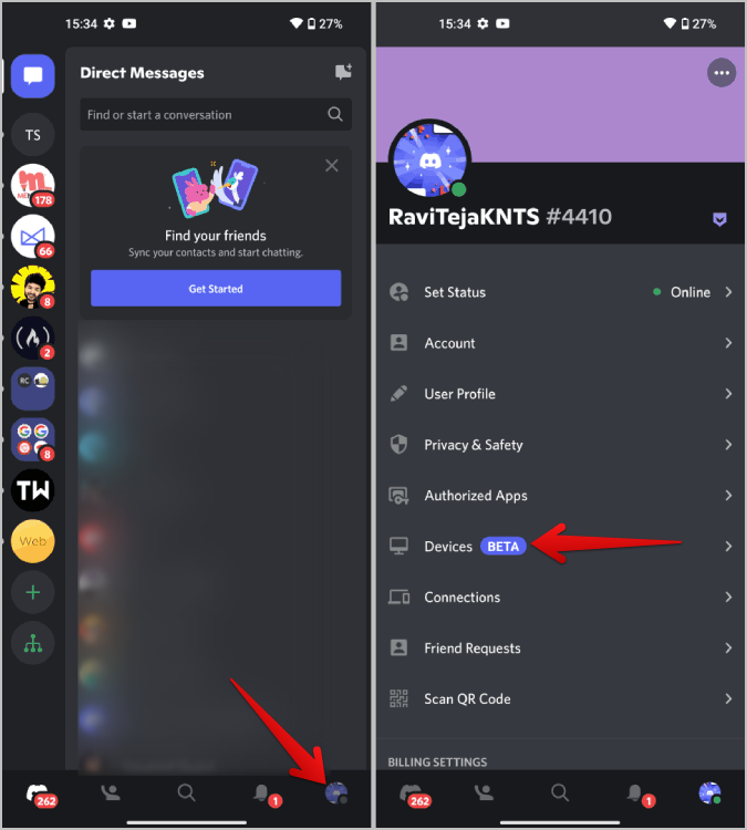 如何檢查我的 Discord 帳號登入位置