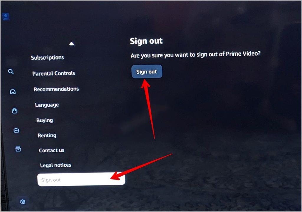如何在電視、Firestick、電話或遠端登出 Amazon Prime Video